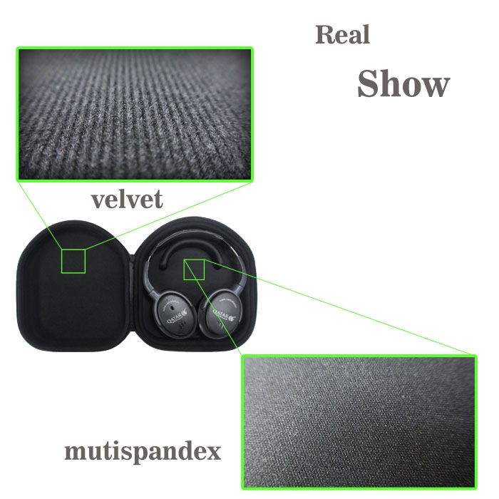 lt-138 黑色 EVA耳機(jī)包內(nèi)部材料圖