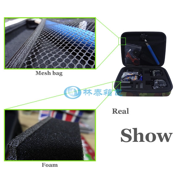 （非標(biāo)準(zhǔn)大號）迷彩 EVA相機(jī)包內(nèi)部材料細(xì)節(jié)